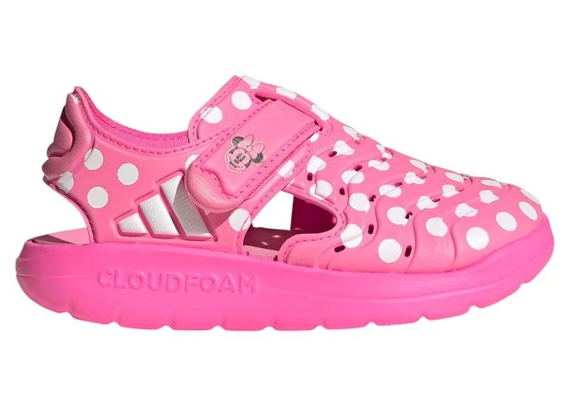 adidas Water Sandals Disney Minnie Mouse Lucid Pink White (JQ4397)