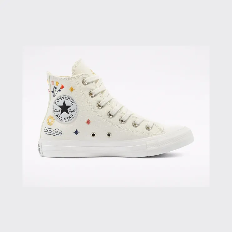 Converse It’s Okay To Wander Chuck Taylor All Star High Top Egret/vintage White/black (571079C)