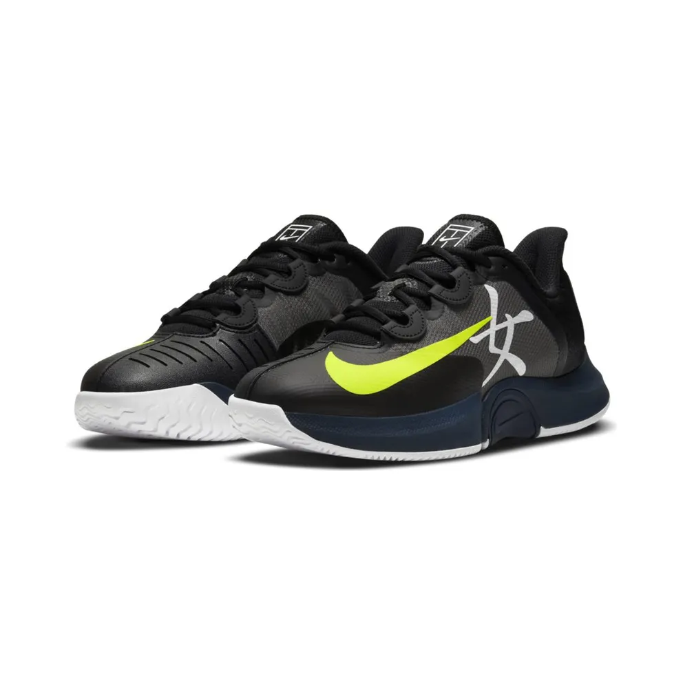 NikeCourt Air Zoom GP Turbo Black Volt Navy (W) “Black / College Navy / Volt / White” (DD6871-024)