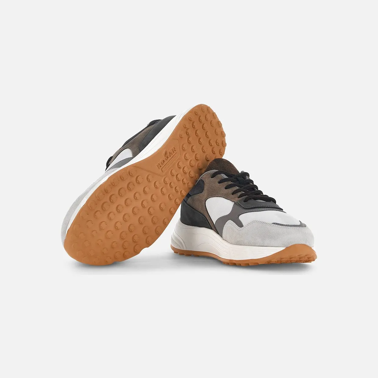 Hogan Hyperlight Brown Grey White (HXM5630DM90264819N) (4)