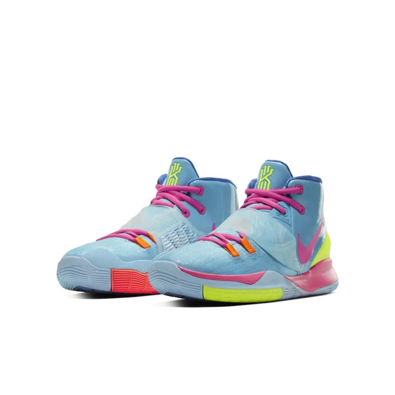 Nike Kyrie 6 Pool (GS) Baltic Blue/Hyper Royal-Volt-Hyper Pink (CZ4686-409)