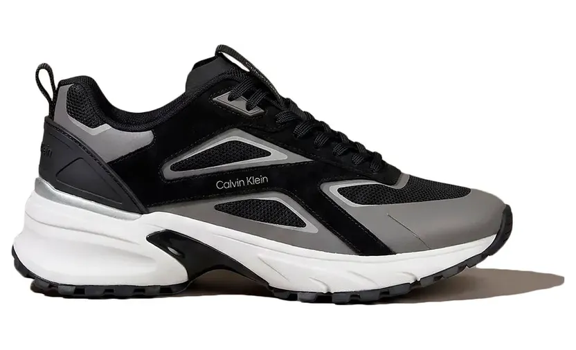Calvin Klein sneaker Grijs / Zwart / Zilver (HM0HM02220-00V)