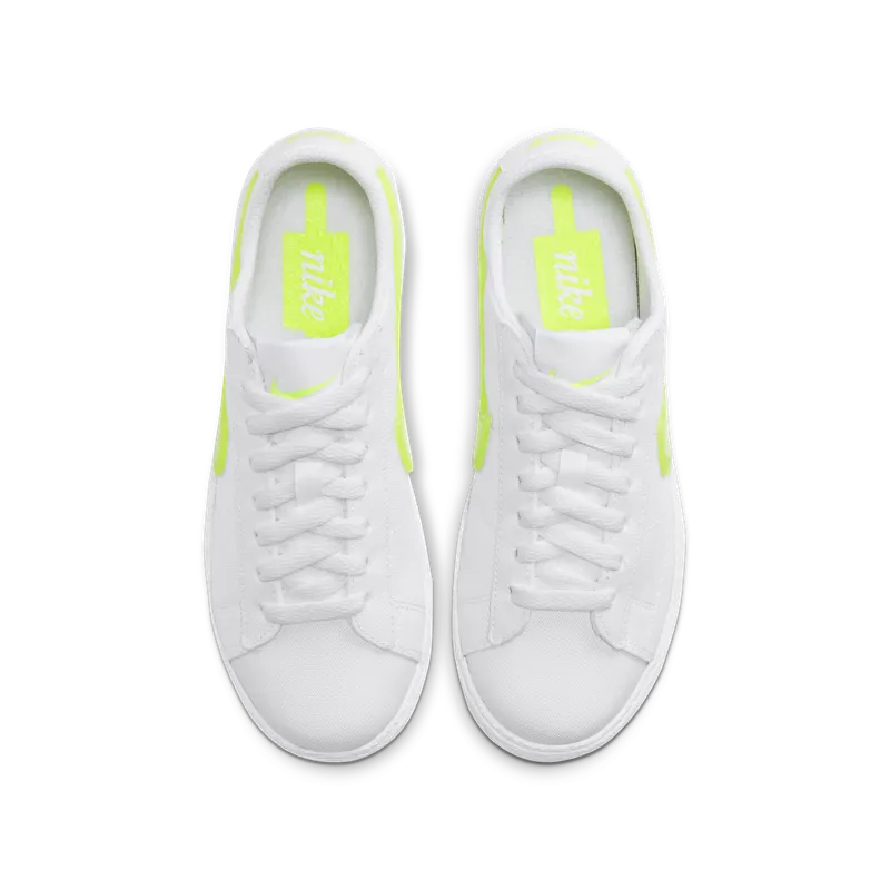 Nike Blazer Low Pop Volt (GS) White/Volt (AQ5604-101)