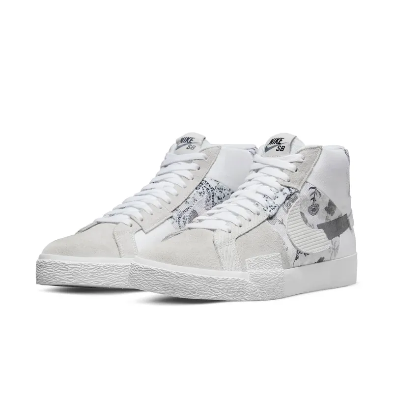 Nike SB Zoom Blazer Mid PRM Skateschoenen White (DM0859-100)