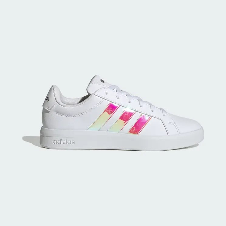 adidas Grand Court Base 3.0 “Cloud White / Cloud White / Core Black” (HQ0083)