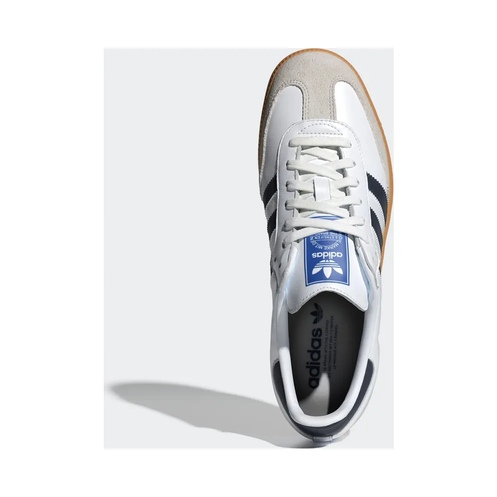 adidas Samba OG Cloud White / Night Indigo / Gum (IF3814)