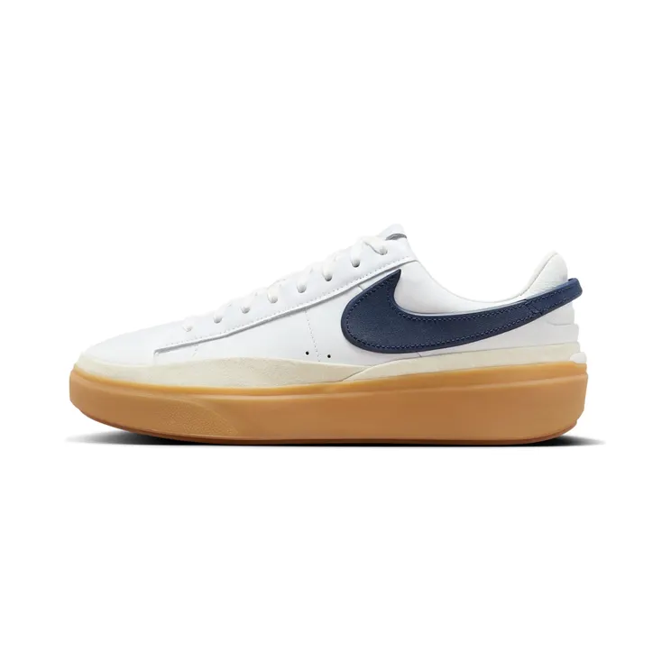 Nike Blazer Phantom Low White Summit White Gum Yellow Midnight Navy (HF3119-102)