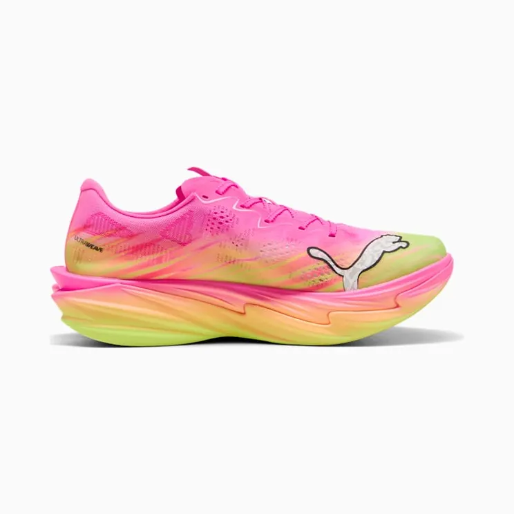 Puma Deviate Nitro Elite 4 ‘Poison Pink Yellow Alert Bright Aqua’ (31329801)