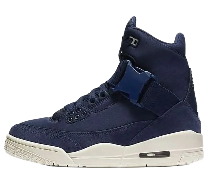 Jordan 3 Retro Explorer XX Midnight Navy Light Cream (W)