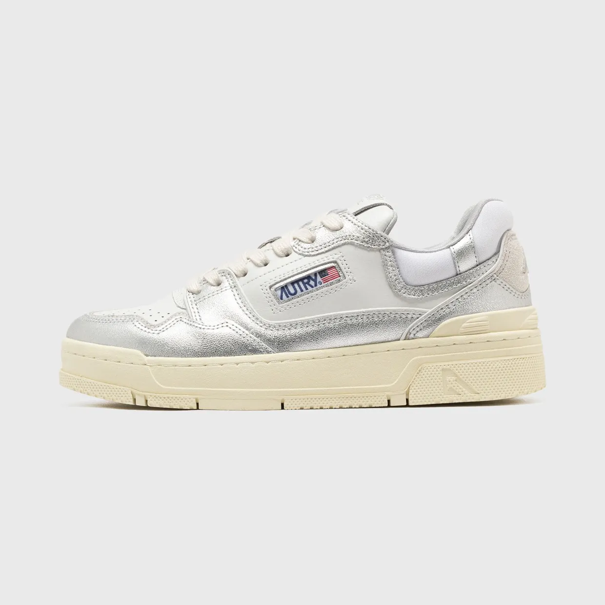 Autry Action Clc Low Wom Beige / Silver (ROLWMB02)