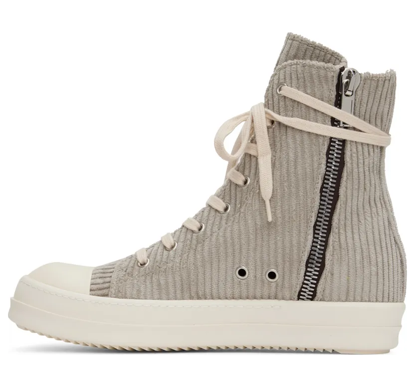 Rick Owens Drkshdw Off-White Ramones Sneakers (DU02B4800 HC) (3)