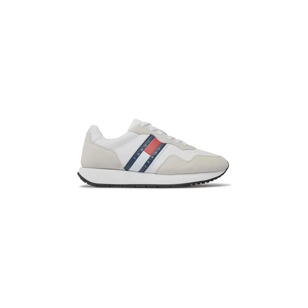Tommy Jeans – Moderne Runner – Men – Shoes – White (EM0EM01316YBR)