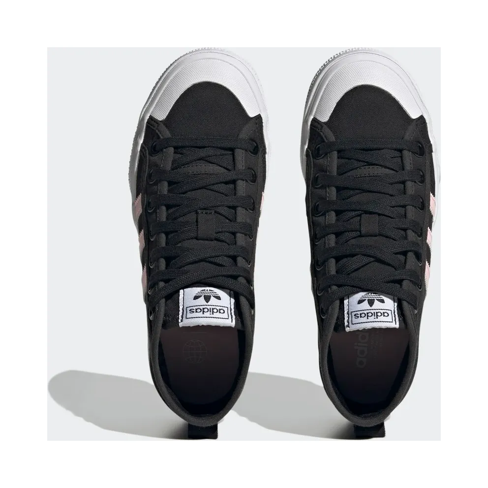 Adidas Nizza Platform Mid Core Black / Clear Pink / Cloud White (GY9934)