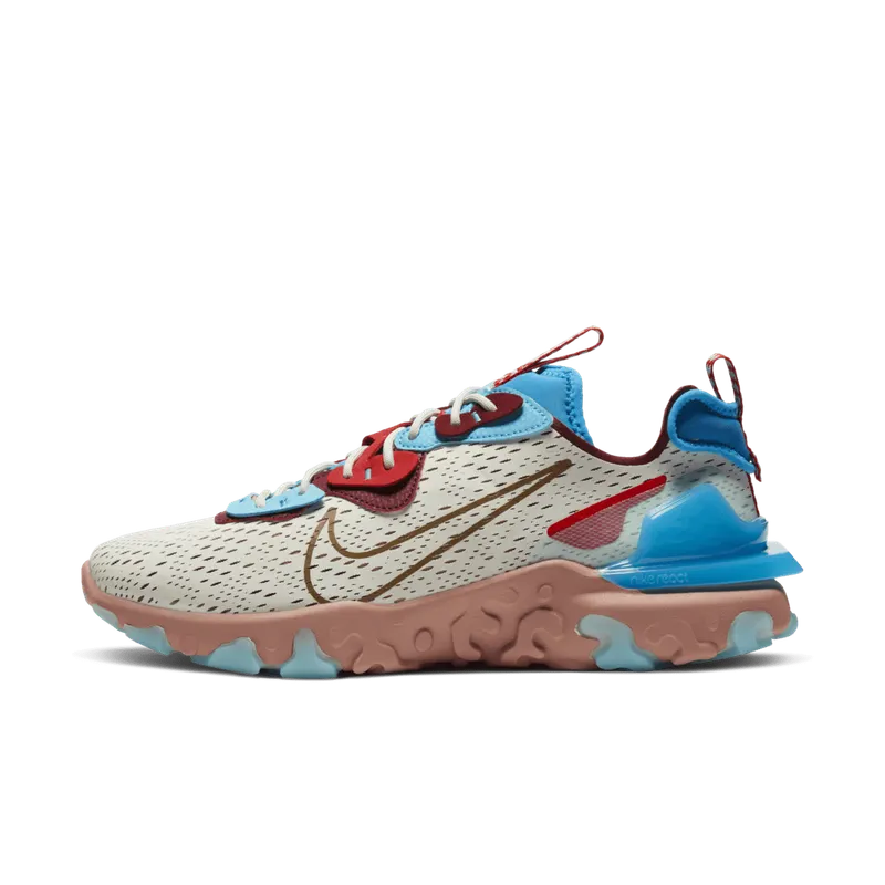 Nike React Vision Light Bone Terra Blush Photo Blue (2020) (CD4373-001)