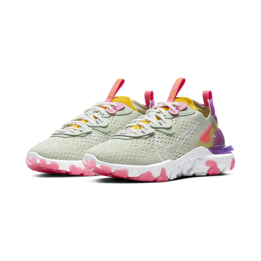 Nike React Vision Pistachio Frost (W) Pistachio Frost/Vivid Purple-Speed Yellow-White (CI7523-300)