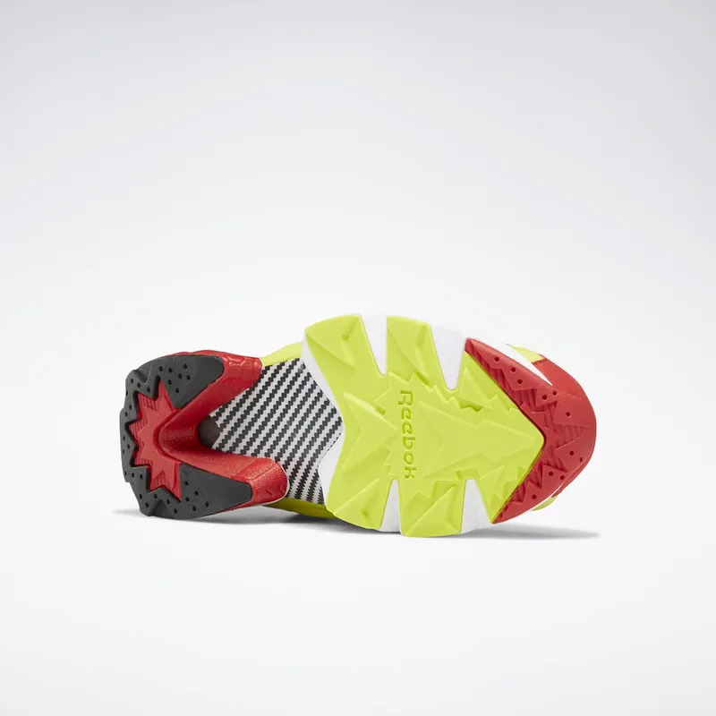 Reebok Instapump Fury Prototype Citron Black/Hyper Green-Reebok Red-White (Other Brands Reebok)