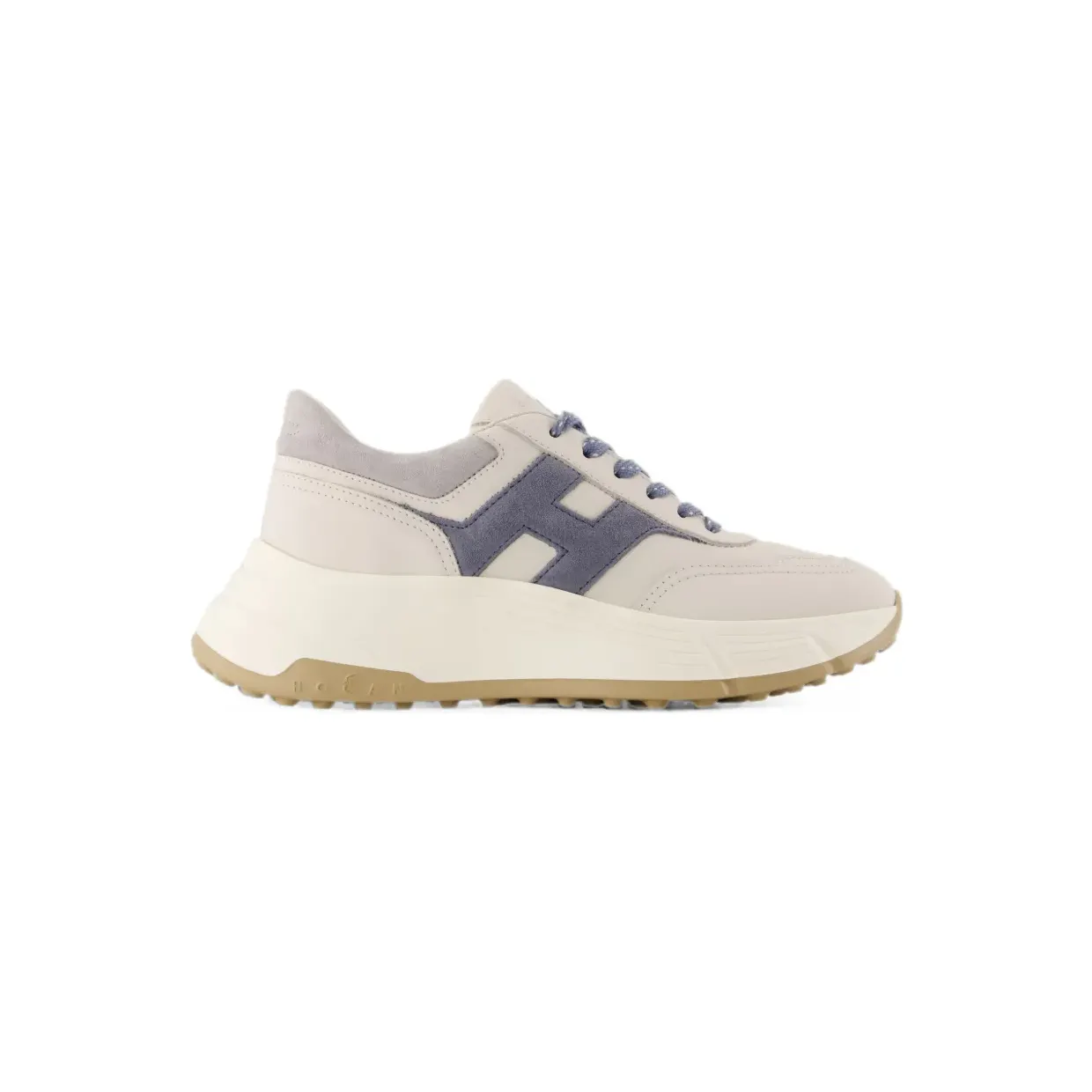 Hogan Hi-Fi low-top met vlakken “White” (HXW6690FR30UI4)