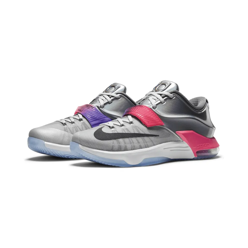 Nike KD 7 All-Star Pure Platinum/Multi-Color-Black (742548-090)