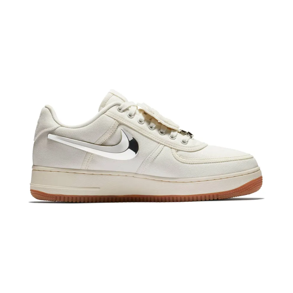Nike Air Force 1 Low Travis Scott Sail Sail/Sail-Gum Light Brown (AQ4211-101)