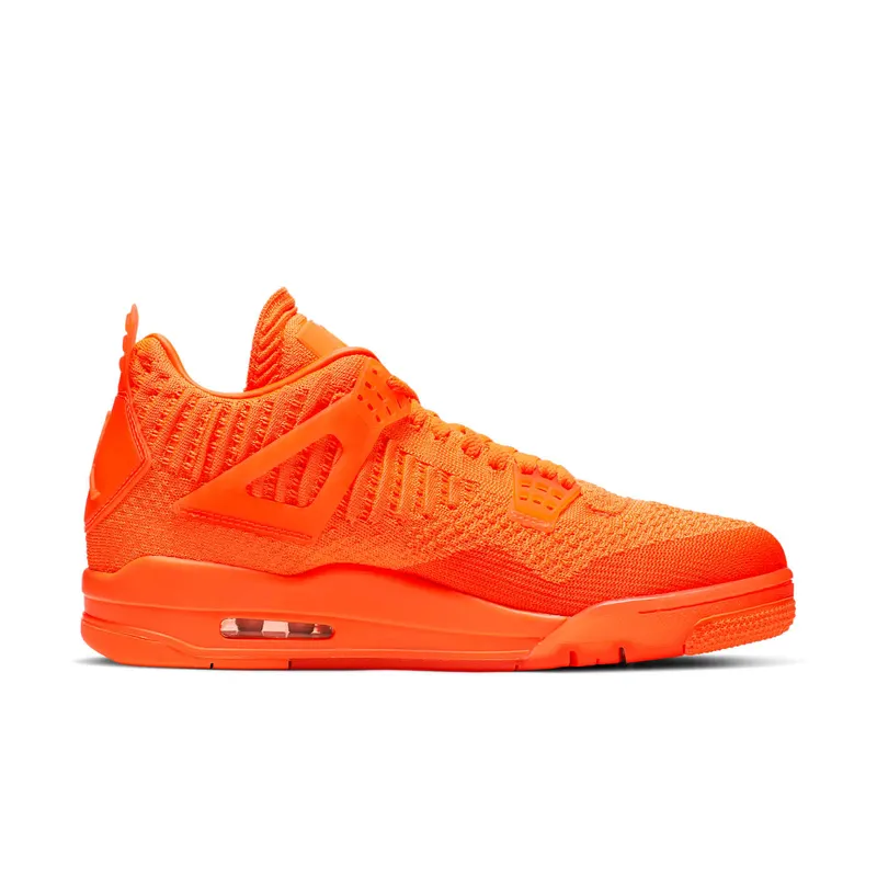 Jordan 4 Retro Flyknit Orange Orange/Black-Orange (AQ3559-800)