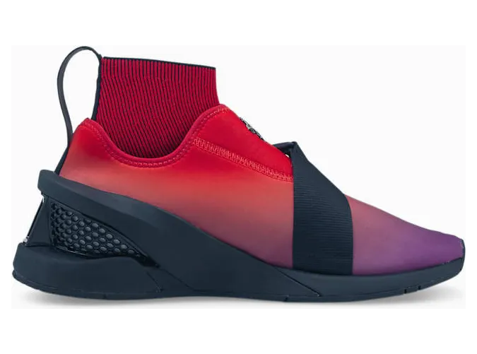 Puma Ferrari IONF SUNSET schoenen Zwart/Rood (307182-01)