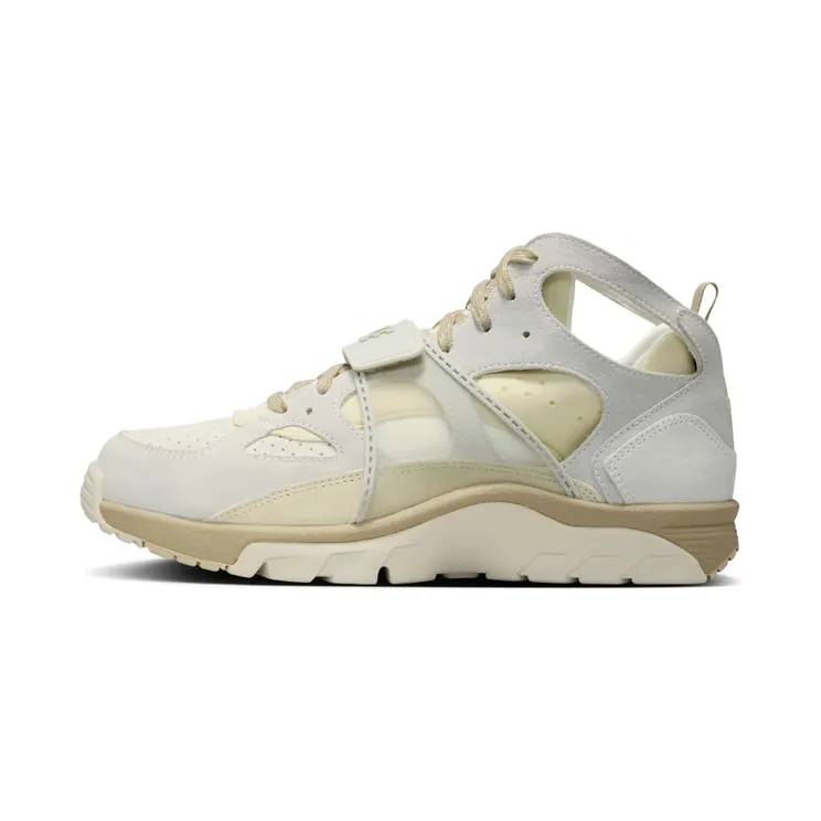 Nike Air Trainer Huarache “Sail / Desert Khaki / Light Khaki” (IB7678-100)