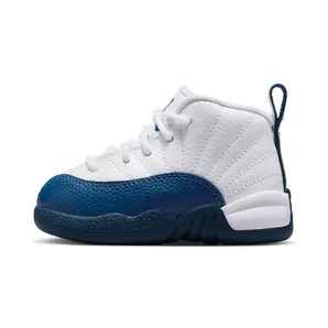 Air Jordan 12 Retro TD French Blue (2025) “White / Metallic Silver / Varsity Red / French Blue” (850000-114)