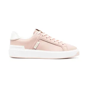 Balmain B-Court leren “Pink” (AN0VI712LTPB)