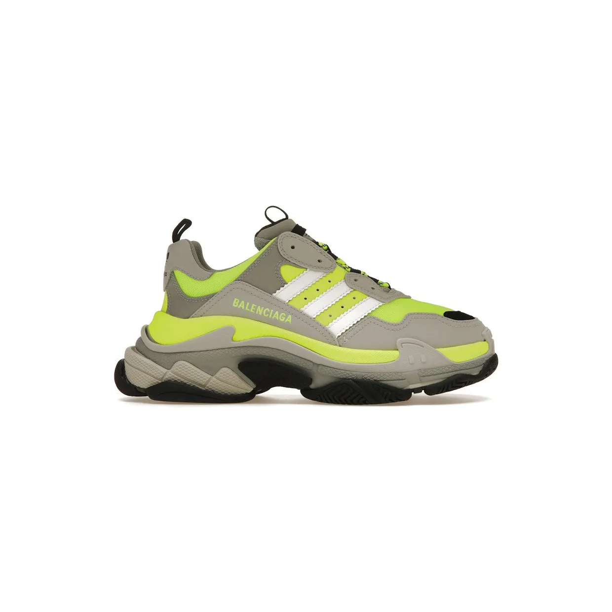 Balenciaga x adidas Triple S Fluo Yellow (712821W2ZB57512)