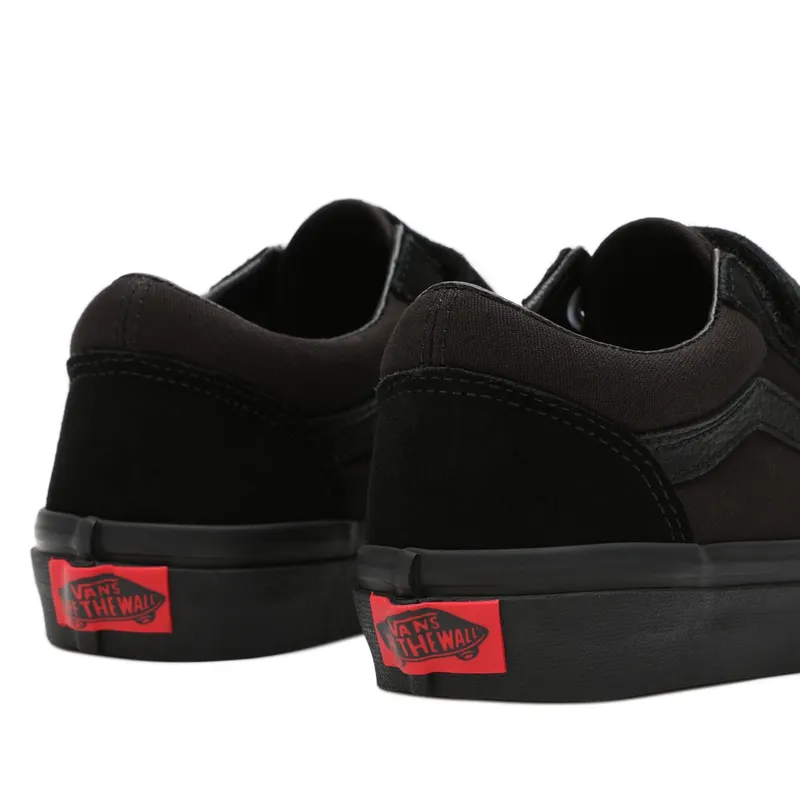VANS Old Skool V Toddler Shoes (Black)