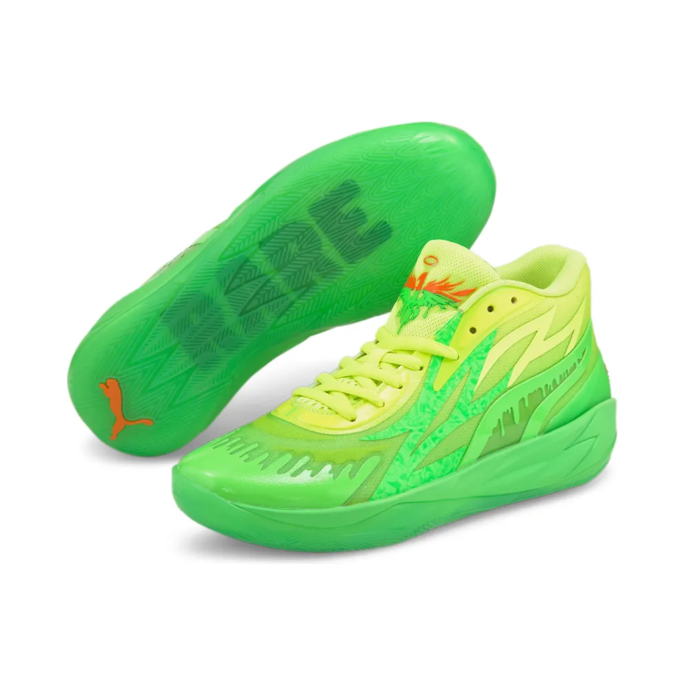 Puma x NICKELODEON SLIME™ MB.02 Basketball Shoes Green (377584-01)