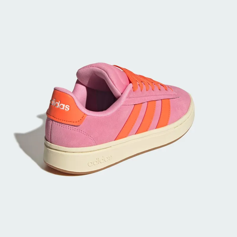 Adidas Grand Court Alpha Bliss Pink / Semi Impact Orange / Gum (JQ3001)