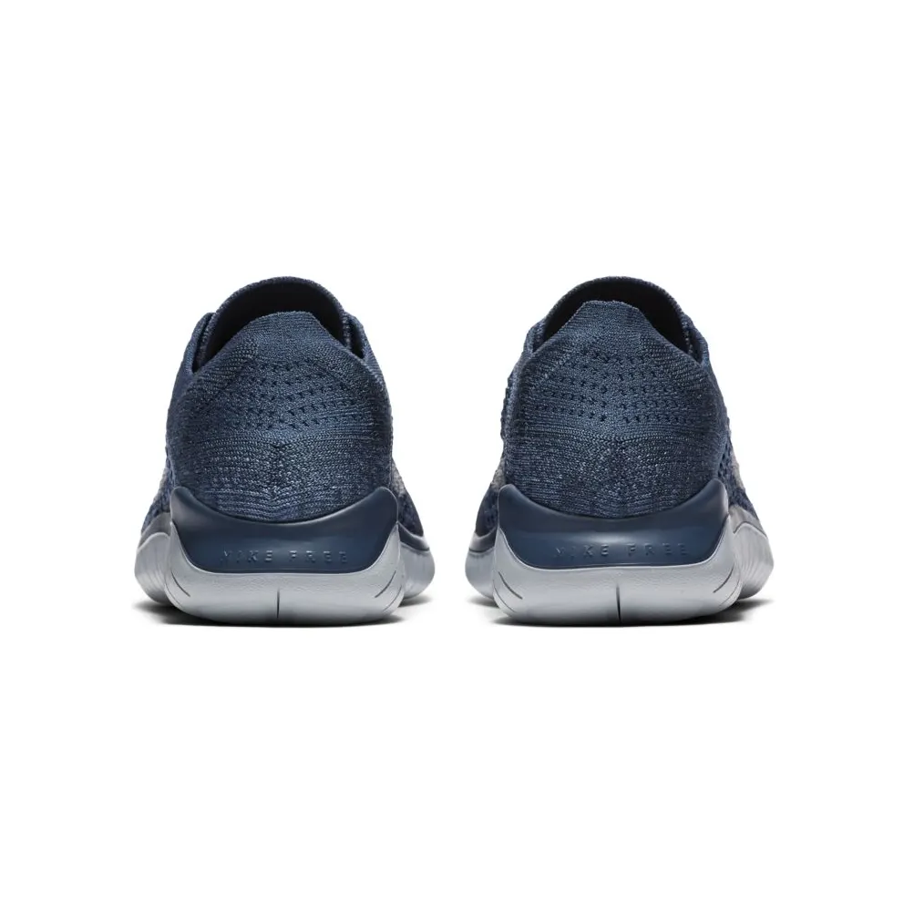 Nike Free Rn Flyknit 2018 Squadron Blue Pure Platinum (W) Squadron Blue/Pure Platinum (942839-401)