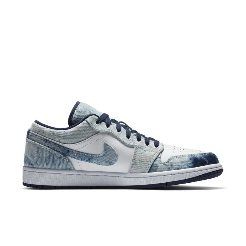 Air Jordan 1 Low ‘Washed Denim’ (2020) (CZ8455-100)