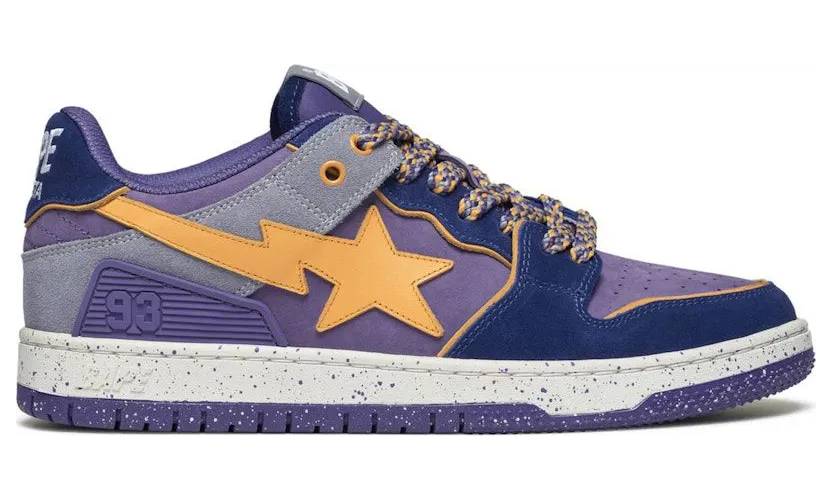 A Bathing Ape Bape SK8 Sta #4 Purple (1K80-191-313)