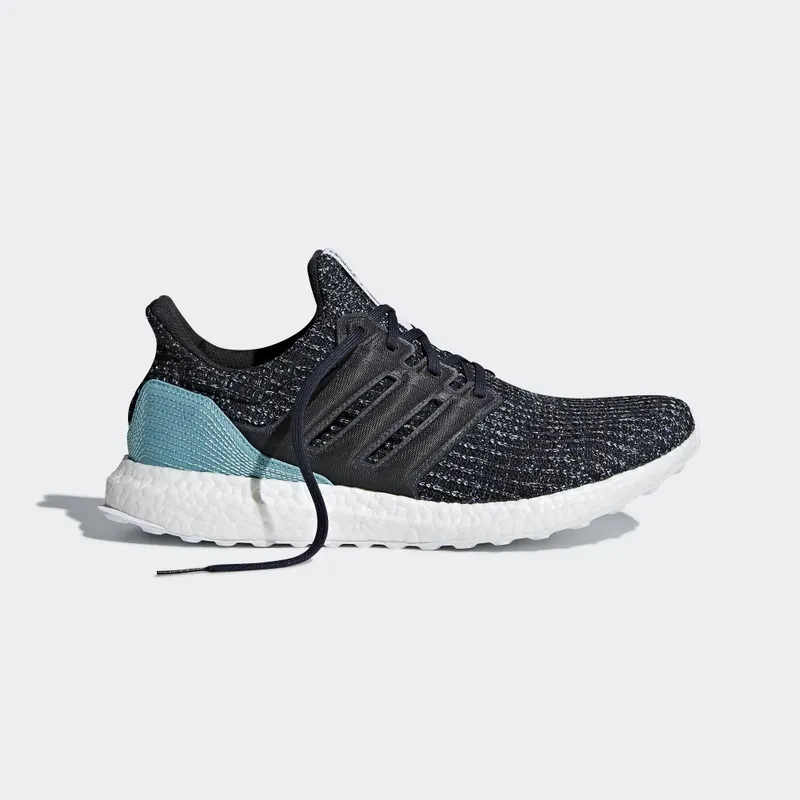 adidas Ultra Boost 4.0 Parley Carbon Carbon Carbon/Blue Spirit (CG3673)
