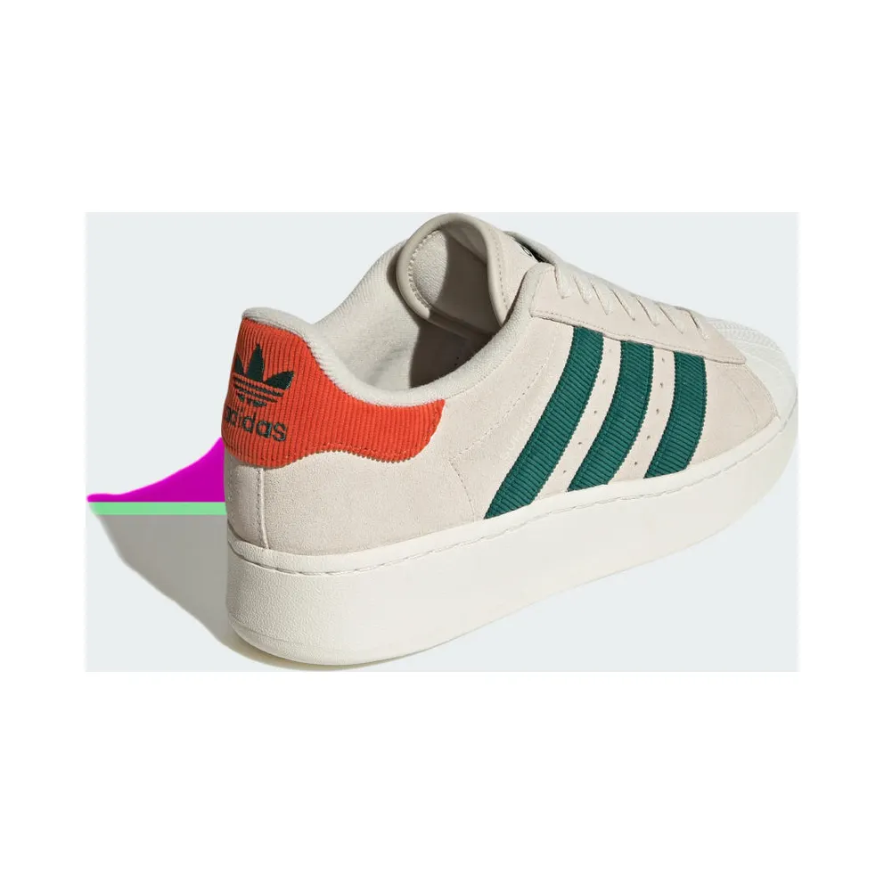 adidas Superstar XLG Aluminium / Collegiate Green / Preloved Red (ID8378)
