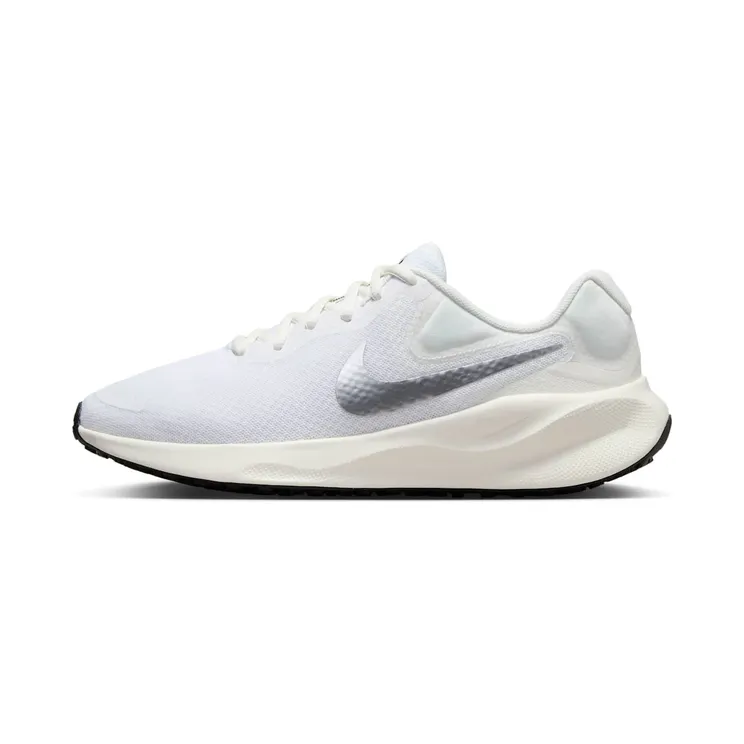 Nike Revolution 7 “White / Sail / Black / Metallic Silver” (FB2208-101)
