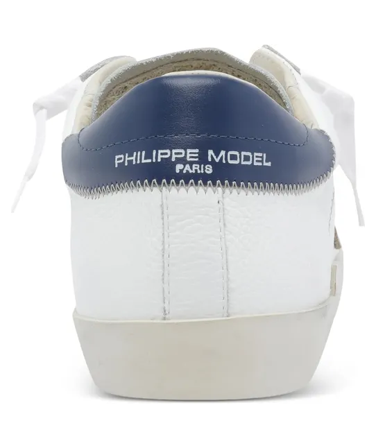 Philippe Model Prsx Logo Leather “White” (PRLU VZ03) (3)