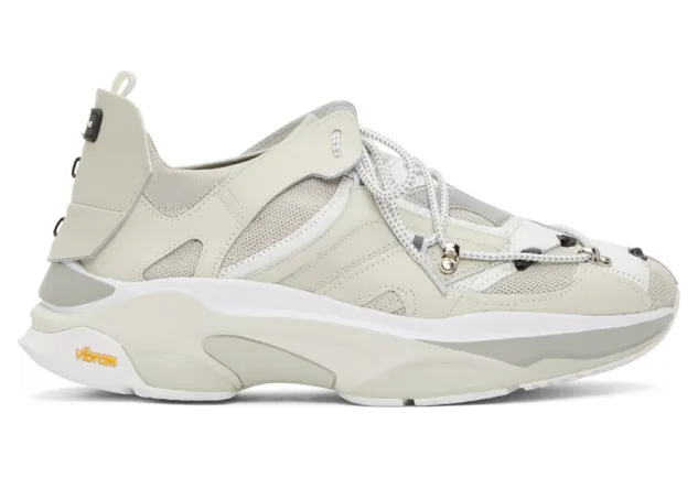 Andersson Bell White Re-Made Stewart Sneakers (aaa236u)