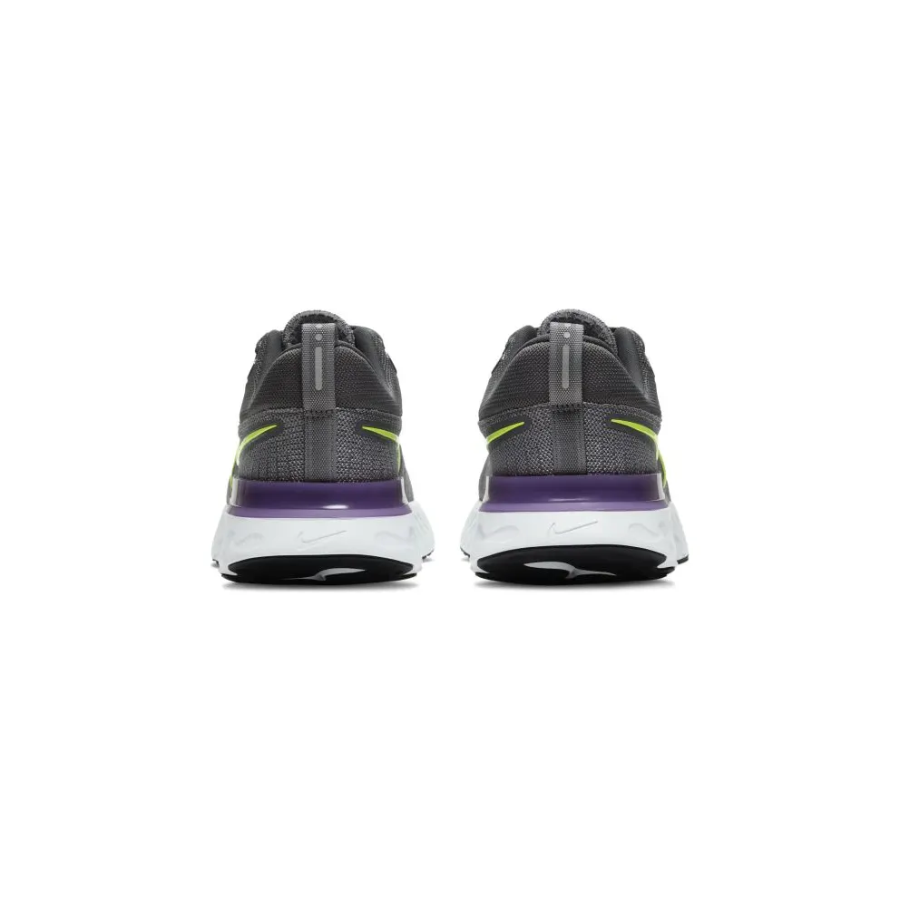 Nike React Infinity Run Flyknit 2 “Particle Grey / Iron Grey / Wild Berry / Volt” (CT2357-004)