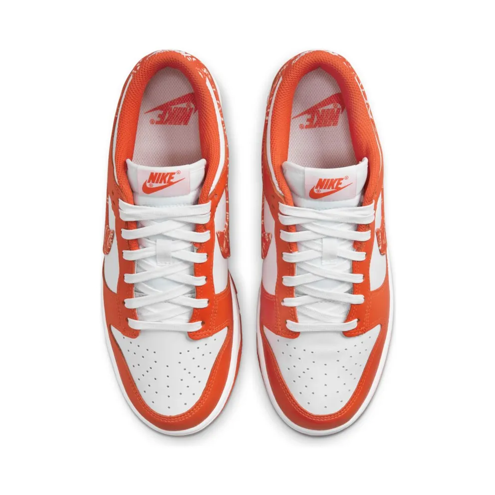 Nike Dunk Low Essential Paisley Pack Orange – “Orange / White” (DH4401-103)