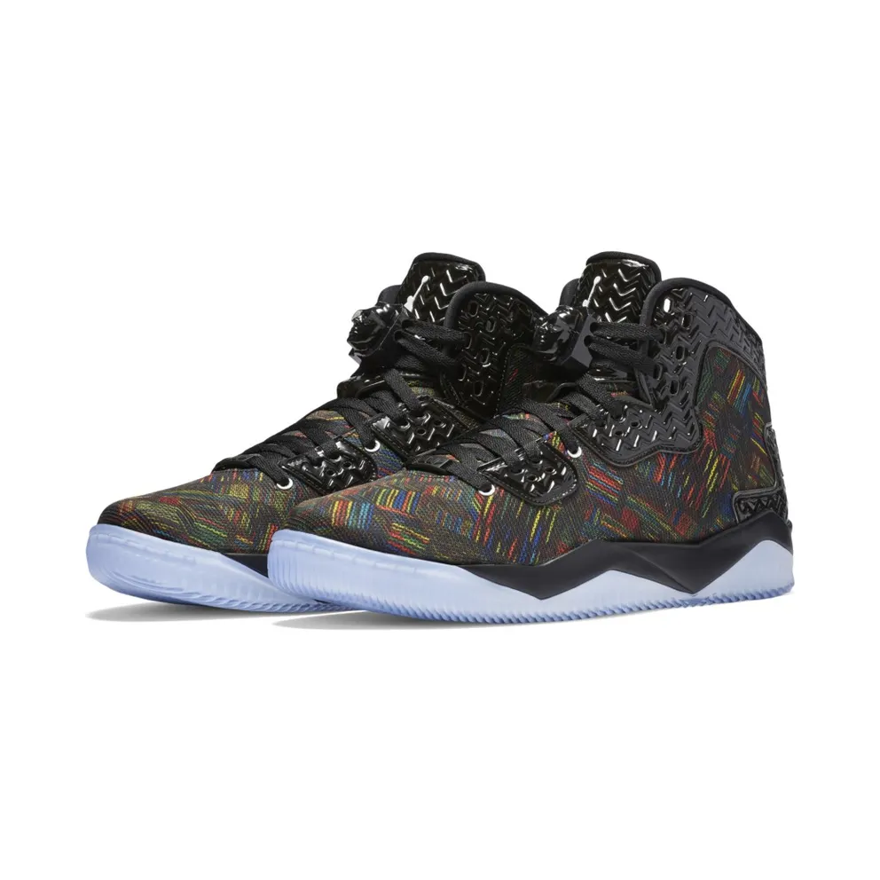 Jordan Spike Forty Black History Month (2016) Black/White-Black-Voltage Green (836750-045)