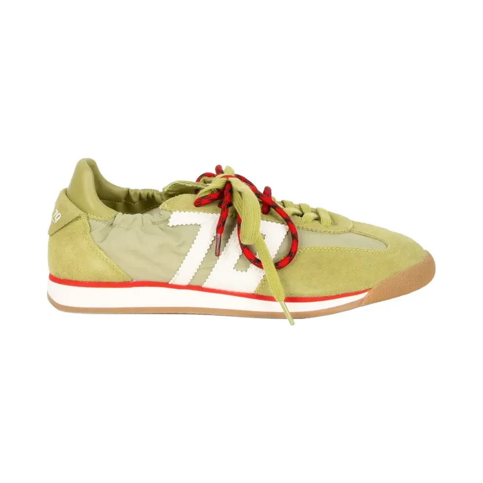 BACK 70 Rocket with vlakken and logopatch – Green (ROCKETA26111COTTONOLIVE)