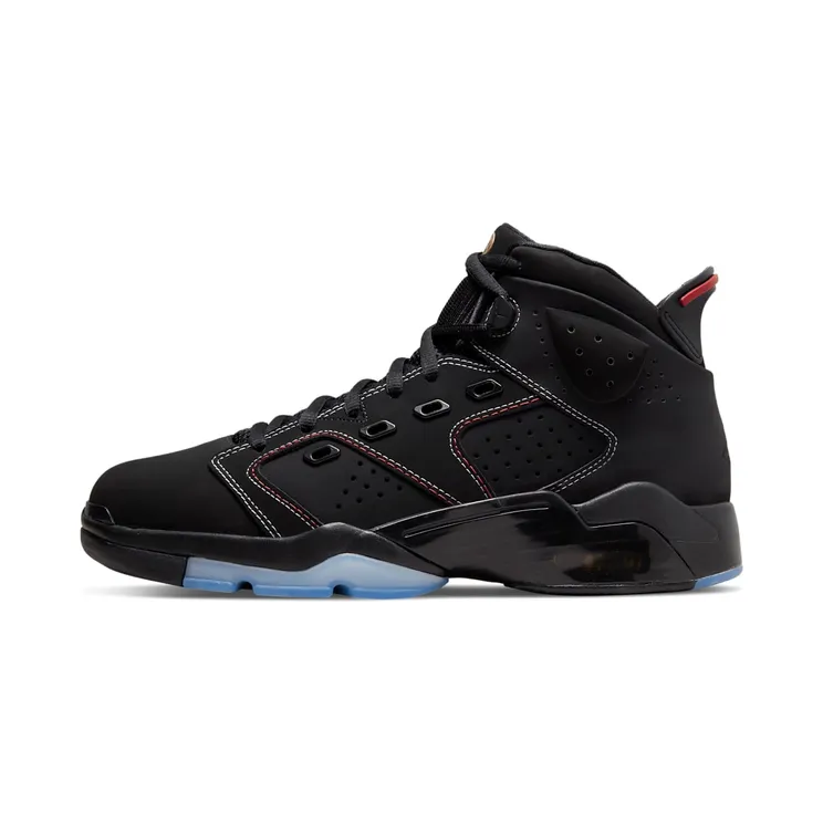 Jordan 6-17-23 Black White Red Contrast Stitching (DC7330-003)