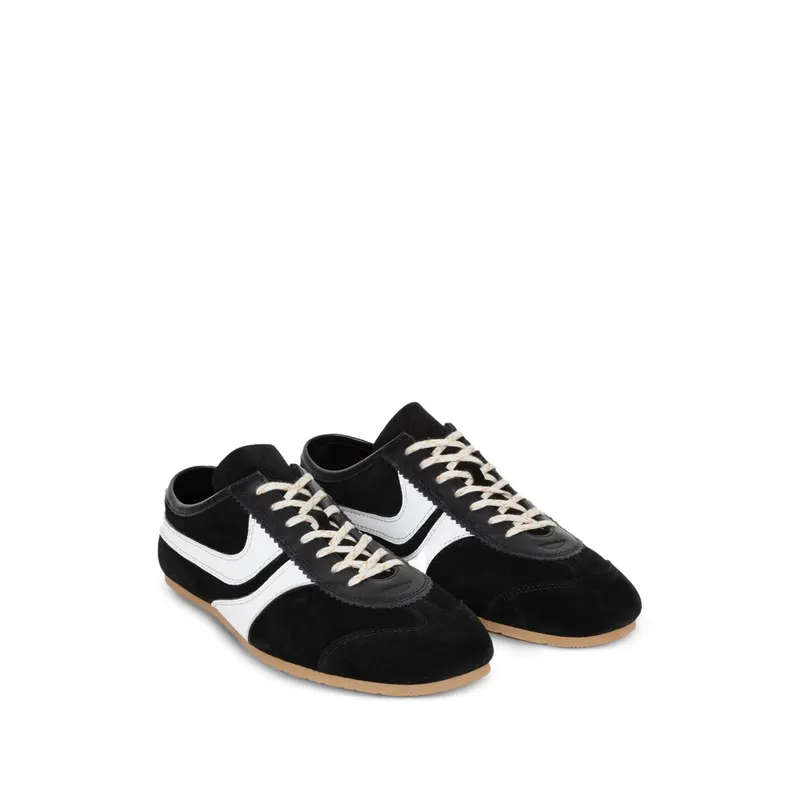 Dries Van Noten Dustin Lace-up Leather “Black/White” (0126 021726 998)