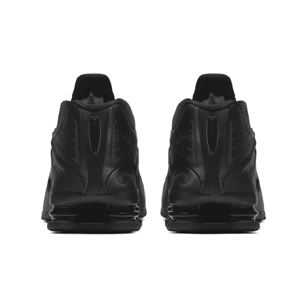 Nike Shox R4 Triple Black Matte Black/Black-White-Black (104265-044)