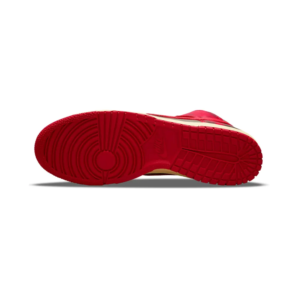 Nike Dunk High 1985 Acid Wash Red – “University Red / Chile Red” (DD9404-600)