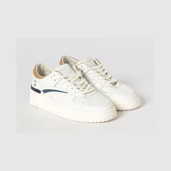 D.A.T.E D. A.T. E. Leather Torneo Sneakers White (M441TOCOWL)
