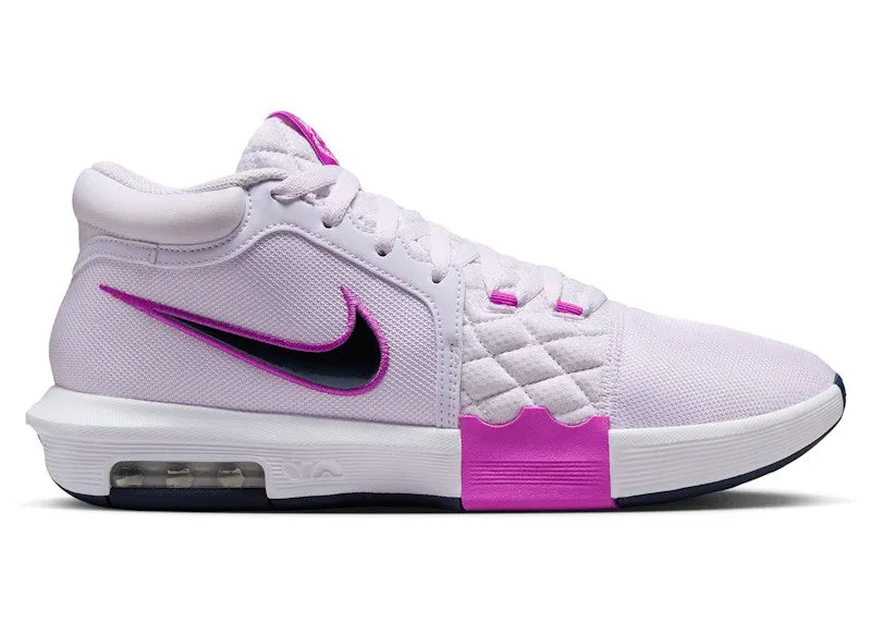 Nike LeBron Witness 8 Barely Grape Hyper Violet Light Bone Obsidian (HQ2139-500)